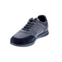 Zapatillas Geox zapatos Hombre modelo Avery Negro Cordón