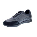 Zapatillas Geox zapatos Hombre modelo Avery Negro Cordón