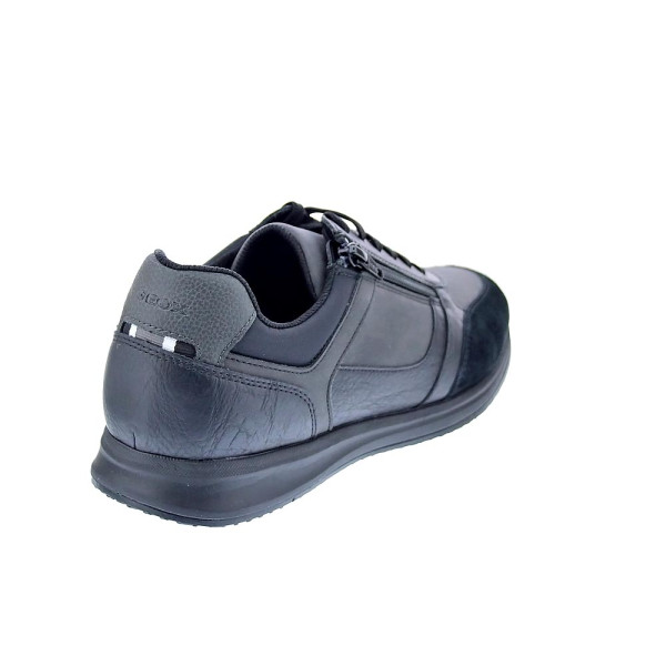 Zapatillas Geox zapatos Hombre modelo Avery Negro Cordón