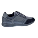 Zapatillas Geox zapatos Hombre modelo Avery Negro Cordón