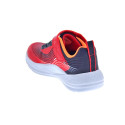 Zapatillas Skechers zapatos Niño modelo Microspec Advance Rojo Velcro