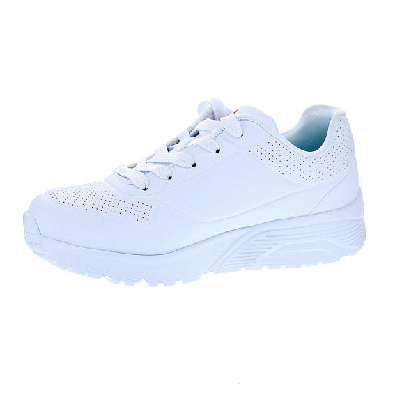 Zapatillas Skechers zapatos Niña modelo Street Blanco Cordón