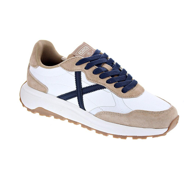 Zapatillas Munich zapatos Hombre modelo Babel 04 Blanco Cordón