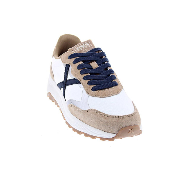 Zapatillas Munich zapatos Hombre modelo Babel 04 Blanco Cordón