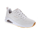 Zapatillas Skechers zapatos Mujer modelo Air Uno Blanco Cordón