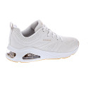 Zapatillas Skechers zapatos Mujer modelo Air Uno Blanco Cordón