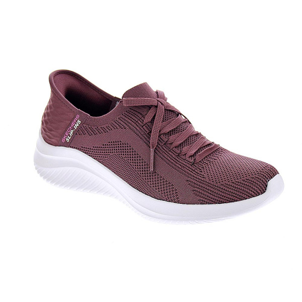 Zapatillas Skechers zapatos Mujer modelo Ultra Flex Rojo Cordón