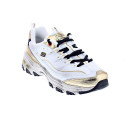 Zapatillas Skechers zapatos Mujer modelo D Lites Blanco Cordón