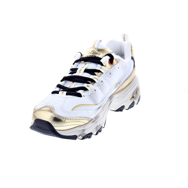 Zapatillas Skechers zapatos Mujer modelo D Lites Blanco Cordón