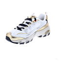 Zapatillas Skechers zapatos Mujer modelo D Lites Blanco Cordón