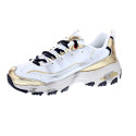 Zapatillas Skechers zapatos Mujer modelo D Lites Blanco Cordón