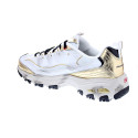 Zapatillas Skechers zapatos Mujer modelo D Lites Blanco Cordón