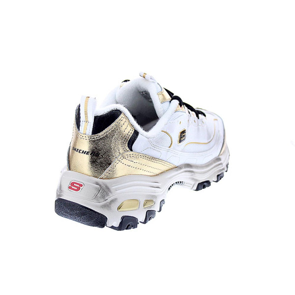 Zapatillas Skechers zapatos Mujer modelo D Lites Blanco Cordón