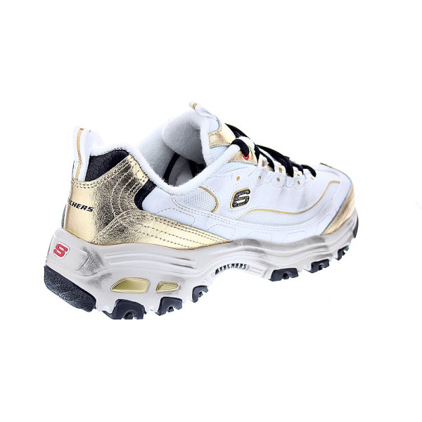 Zapatillas Skechers zapatos Mujer modelo D Lites Blanco Cordón