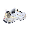 Zapatillas Skechers zapatos Mujer modelo D Lites Blanco Cordón