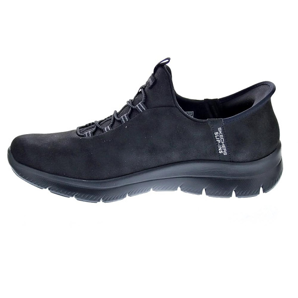 Zapatillas Skechers zapatos Mujer modelo Summits Slip-ins Negro Elástico