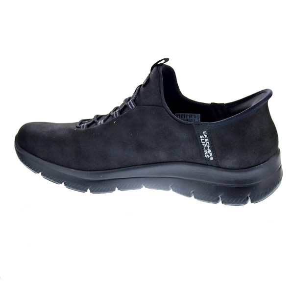 Zapatillas Skechers zapatos Mujer modelo Summits Slip-ins Negro Elástico