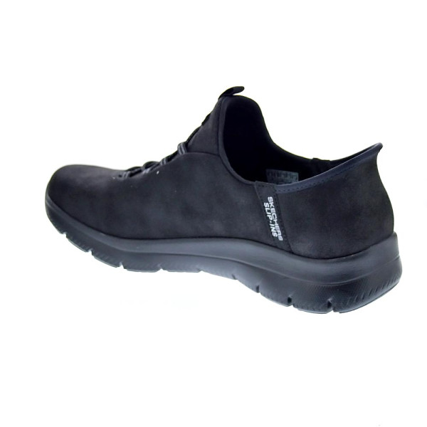 Zapatillas Skechers zapatos Mujer modelo Summits Slip-ins Negro Elástico