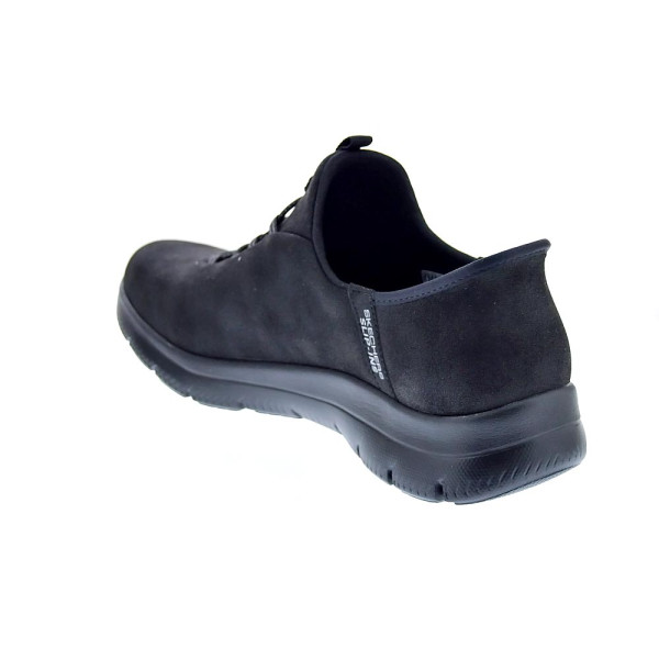 Zapatillas Skechers zapatos Mujer modelo Summits Slip-ins Negro Elástico