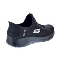 Zapatillas Skechers zapatos Mujer modelo Summits Slip-ins Negro Elástico