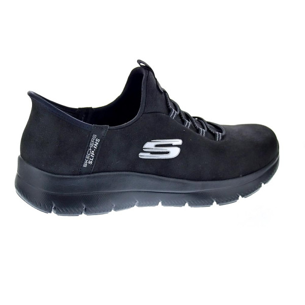 Zapatillas Skechers zapatos Mujer modelo Summits Slip-ins Negro Elástico