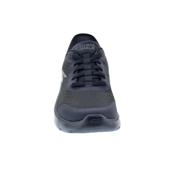 Zapatillas Skechers zapatos Hombre modelo Go Walk Negro Velcro