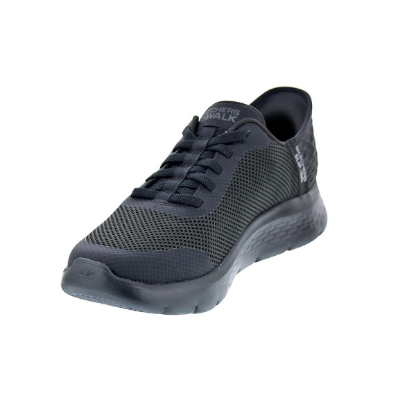 Zapatillas Skechers zapatos Hombre modelo Go Walk Negro Velcro
