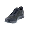 Zapatillas Skechers zapatos Hombre modelo Go Walk Negro Velcro