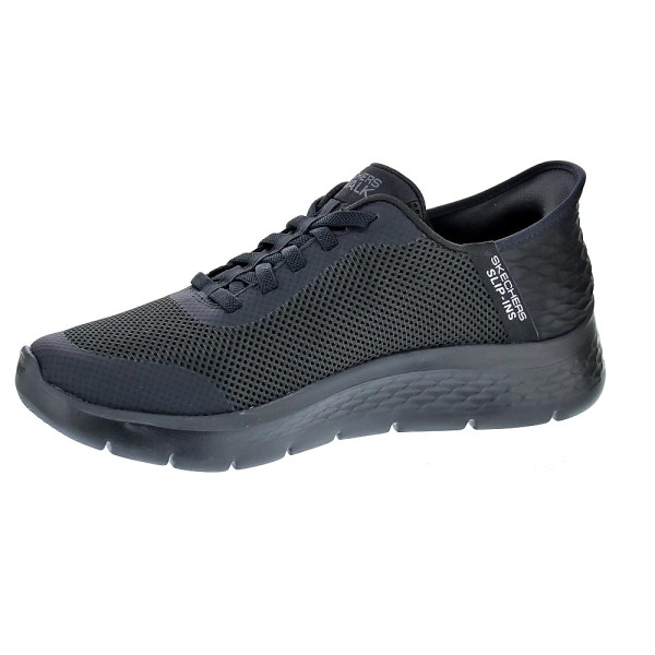 Zapatillas Skechers zapatos Hombre modelo Go Walk Negro Velcro