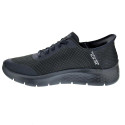 Zapatillas Skechers zapatos Hombre modelo Go Walk Negro Velcro