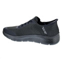 Zapatillas Skechers zapatos Hombre modelo Go Walk Negro Velcro