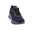 Zapatillas Skechers zapatos Mujer modelo Bobs Sport 117385 BBK Negro Cordón