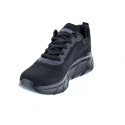 Zapatillas Skechers zapatos Mujer modelo Bobs Sport 117385 BBK Negro Cordón