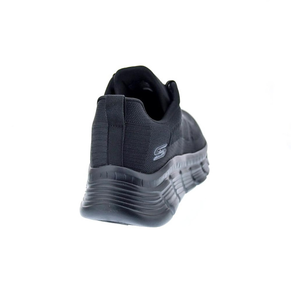 Zapatillas Skechers zapatos Mujer modelo Bobs Sport 117385 BBK Negro Cordón