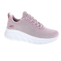 Zapatillas Skechers zapatos Mujer modelo Bobs Sport Rosa Cordón