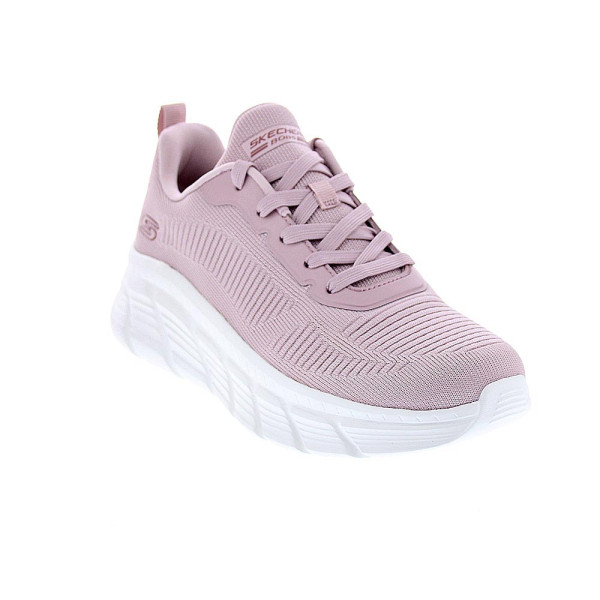 Zapatillas Skechers zapatos Mujer modelo Bobs Sport Rosa Cordón