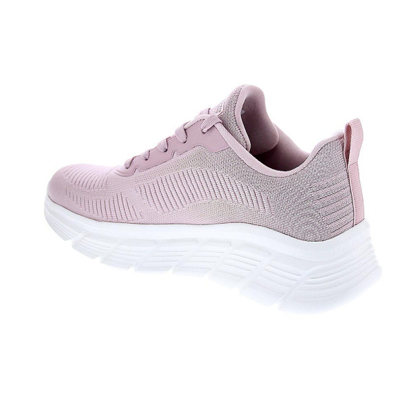 Zapatillas Skechers zapatos Mujer modelo Bobs Sport Rosa Cordón