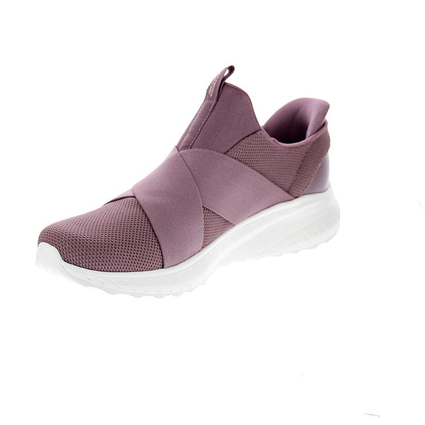 Zapatillas Skechers zapatos Mujer modelo Bobs Sport Rosa Elástico