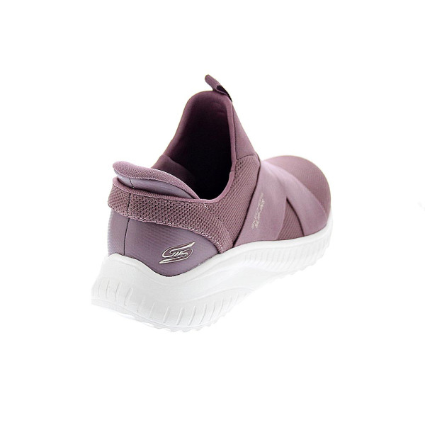 Zapatillas Skechers zapatos Mujer modelo Bobs Sport Rosa Elástico