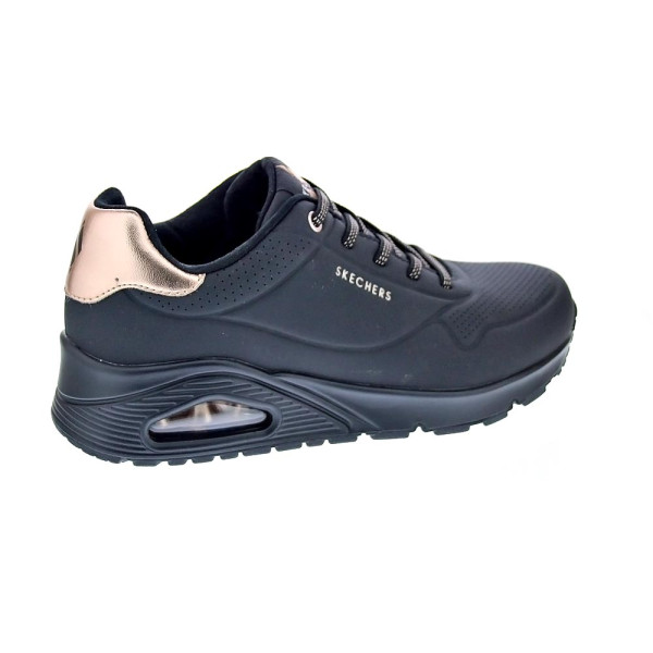 Zapatillas Skechers zapatos Mujer modelo Street Negro Cordón