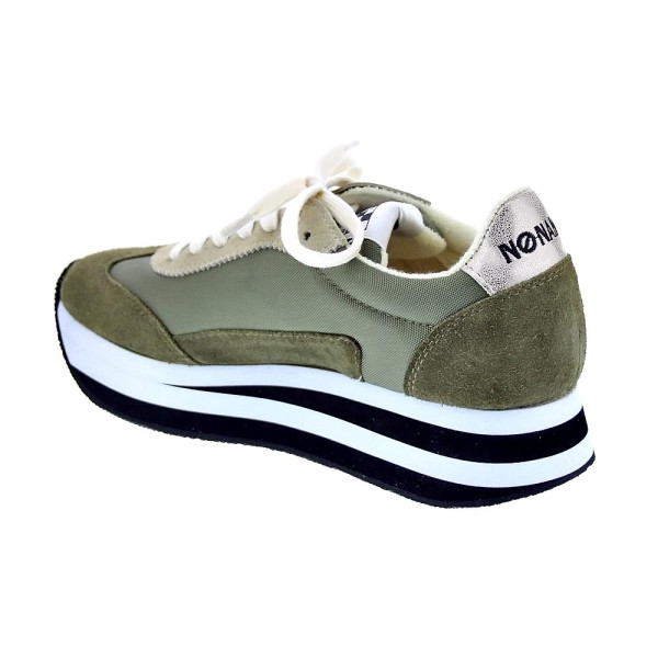 Zapatillas No Name zapatos Mujer modelo Flex M Verde Cordón