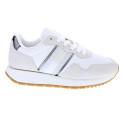 Zapatillas Tommy Hilfiger zapatos Mujer modelo Eva Runner Blanco Cordón
