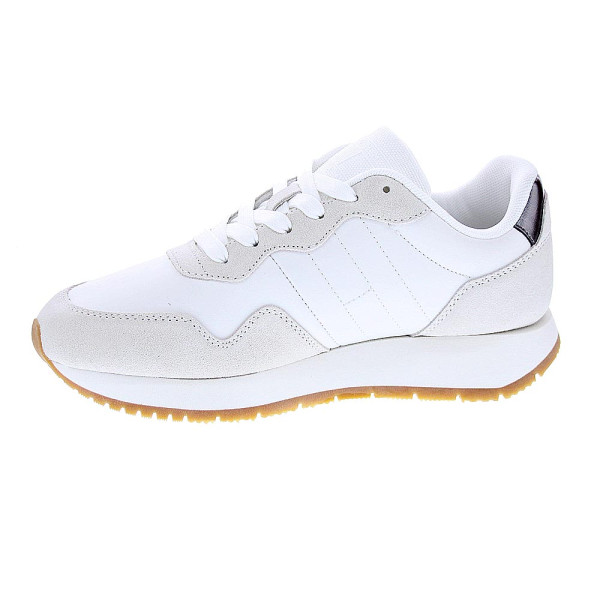 Zapatillas Tommy Hilfiger zapatos Mujer modelo Eva Runner Blanco Cordón
