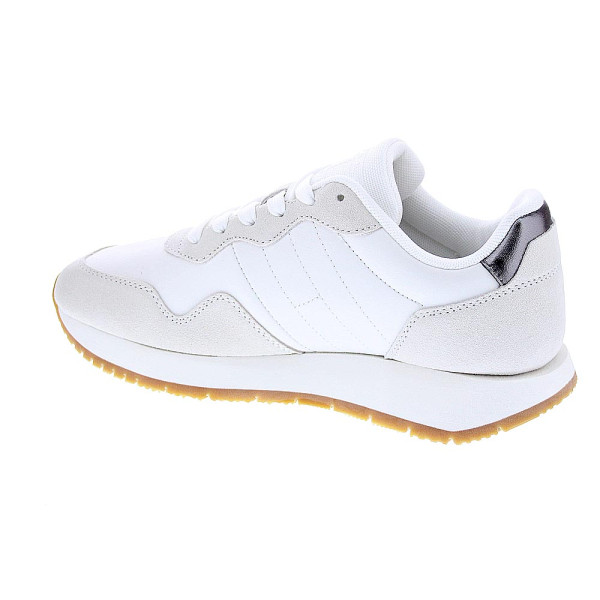 Zapatillas Tommy Hilfiger zapatos Mujer modelo Eva Runner Blanco Cordón