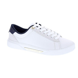 Zapatillas Tommy Hilfiger zapatos Mujer modelo Chic Court Blanco Cordón 2