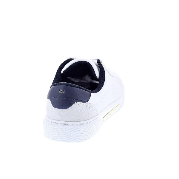 Zapatillas Tommy Hilfiger zapatos Mujer modelo Chic Court Blanco Cordón