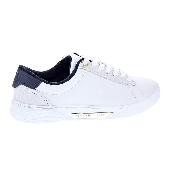 Zapatillas Tommy Hilfiger zapatos Mujer modelo Chic Court Blanco Cordón