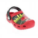 Zuecos Crocs zapatos Niño modelo Cc Lightning McQueen Clog Rojo 