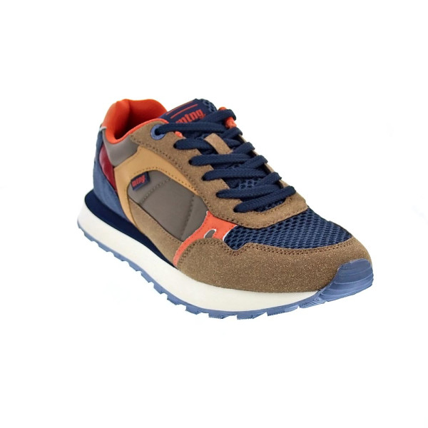 Zapatillas Mtng zapatos Hombre modelo Joggo Marrón Cordón