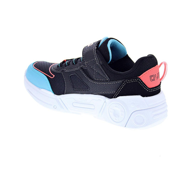 Zapatillas Skechers zapatos Niño modelo Gametronix Negro Velcro